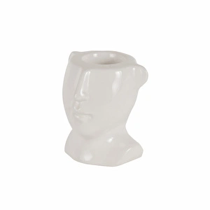 Karaca Home Daring Dekoratif Mumluk Beyaz görseli 3