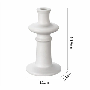 Karaca Home Shake Şamdan Krem görseli 3