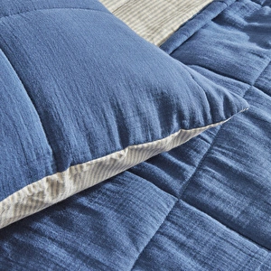 Karaca Home Barny Çift Kişilik Müslin Summer Comfort İndigo görseli 13