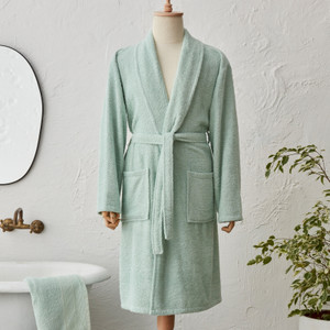 Karaca Home Lottie %100 Pamuk Bornoz Seti XL/XXL Antrasit