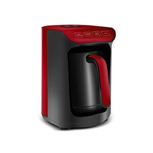 Karaca Hatır Köz Türk Kahve Makinesi Cherry Red görseli 2