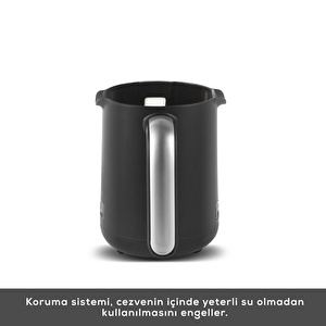Karaca Hatır Köz Türk Kahve Makinesi Galaxy Gray görseli 7