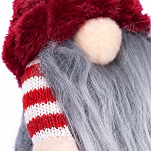 Karaca Home New Year Velvet Santa's Gnome With Slide  görseli 6