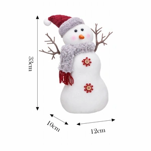 Karaca Home New Year Velvet Snowman  görseli 6