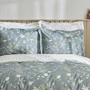 Karaca Home Evergreen Tek Kişilik Nevresim Takımı Yeşil görseli 10