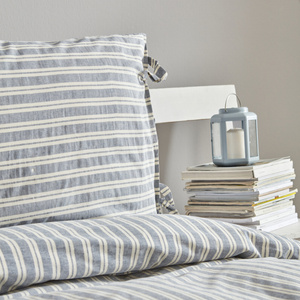 Karaca Home Denim Striped Tek Kişilik Nevresim Seti görseli 5
