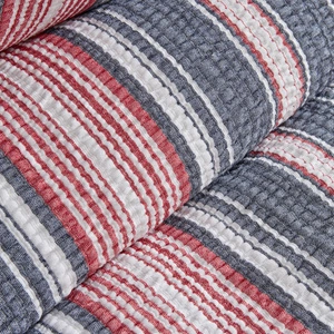 Karaca Home Denim Farley Tek Kişilik Yatak Örtüsü Seti Kırmızı görseli 5