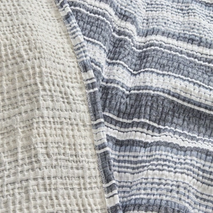 Karaca Home Denim Farley Tek Kişilik Yatak Örtüsü Seti İndigo görseli 8