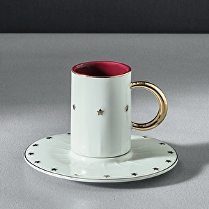 Karaca Cumhuriyet Yüzyılı Cumhur 2 Kişilik Espresso Fincan Takımı 80 ml görseli 3