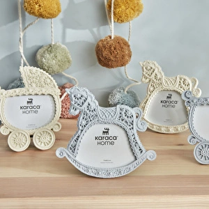 Karaca Home Carousel Fotoğraf Çerçevesi Gri 14x10,5 cm görseli 3