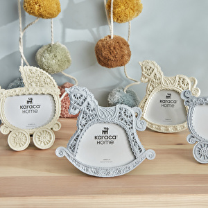Karaca Home Carousel Fotoğraf Çerçevesi Bej görseli 4