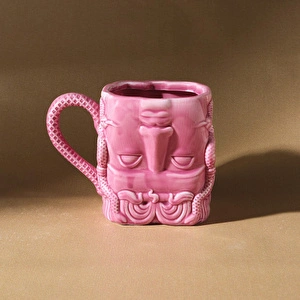 Karaca X İst Collection Medusa Mug 420 ml Pembe görseli 2