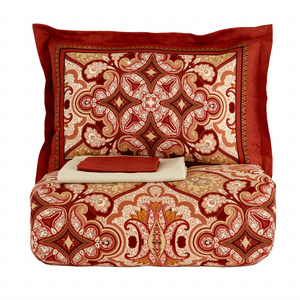 Karaca Home Savoy %100 Pamuk Çift Kişilik Saten Nevresim Takımı Kahve görseli 12