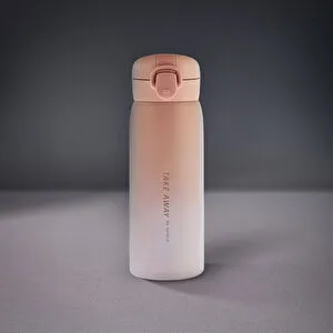 Karaca Skyfall Çelik Sızdırmaz Termos Pembe 350 ml görseli 1