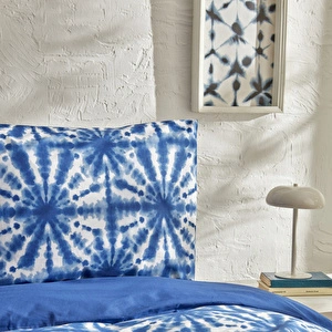 Karaca Home Denim Sanchez Çift Kişilik Nevresim Takımı Mavi  görseli 4