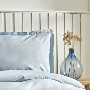Karaca Home Cool Touch Stripe Çift Kişilik Nevresim Takımı Mavi  görseli 4