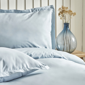 Karaca Home Cool Touch Stripe Çift Kişilik Nevresim Takımı Mavi  görseli 5