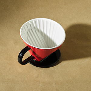 Karaca Hatır Dripper Kırmızı 13,6 cm görseli 2