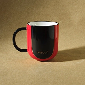 Karaca Hatır Drıpper Kupa Seti 350 Ml Kırmızı  görseli 5