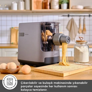Karaca Pastachef Otomatik Makarna ve Erişte Yapma Makinesi 0,6L görseli 14