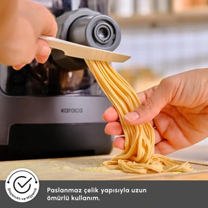 Karaca Pastachef Otomatik Makarna ve Erişte Yapma Makinesi 0,6L görseli 11
