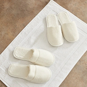 Karaca Home Ring Dantelli 9 Parça Aile Banyo Seti Offwhite-Offwhite görseli 6