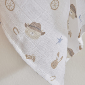 Karaca Home Little Cowboy 3'lü Bebek Müslin Set görseli 7