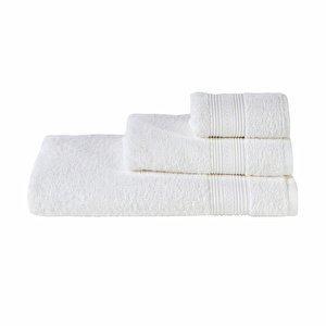 Karaca Home Soft Touch %100 Pamuk 70x140 cm Havlu Offwhite görseli 5