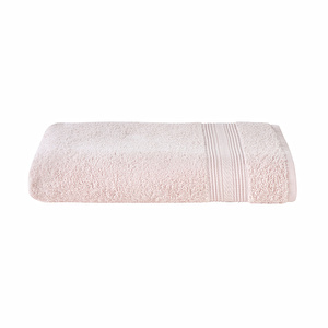 Karaca Home Soft Touch %100 Pamuk 70x140 cm Havlu Pudra görseli 2