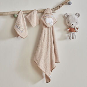 Karaca Home Lovely Sheep Havlu-Kundak-Kese 3'lü Set görseli 1