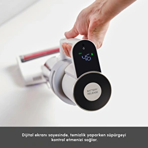 Karaca Aquaclean Pet 3in1 Islak ve Kuru Kablosuz Dikey Süpürge görseli 11