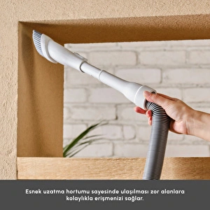 Karaca Aquaclean Pet 3in1 Islak ve Kuru Kablosuz Dikey Süpürge görseli 14