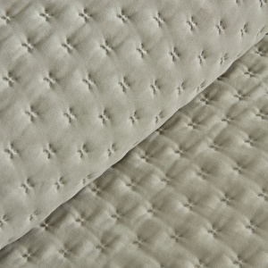Karaca Home Breeze Soft Çift Kişilik Yatak Örtüsü Takımı Adaçayı görseli 7