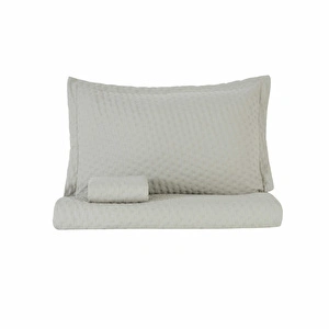 Karaca Home Breeze Soft Çift Kişilik Yatak Örtüsü Takımı Adaçayı görseli 9