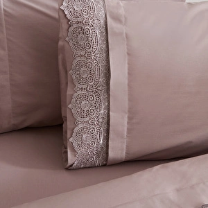 Karaca Home Valeria Queen 8 Parça Çeyiz Seti Gül Kurusu görseli 11
