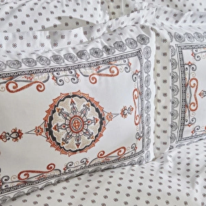 Karaca Home Aprika %100 Pamuk Tek Kişilik Nevresim Takımı Antrasit görseli 9