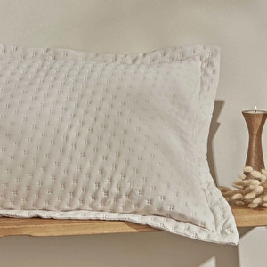 Karaca Home Breeze Soft Tek Kişilik Yatak Örtüsü Takımı Ekru görseli 7