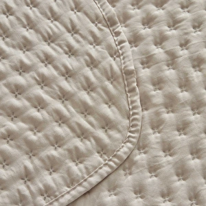 Karaca Home Breeze Soft Tek Kişilik Yatak Örtüsü Takımı Ekru görseli 8