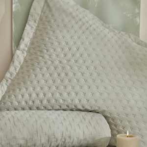 Karaca Home Breeze Soft Tek Kişilik Yatak Örtüsü Takımı Adaçayı görseli 4