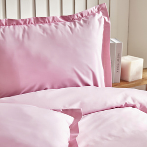 Karaca Home Cool Touch Basic Tek Kişilik Nevresim Takımı Pembe görseli 5
