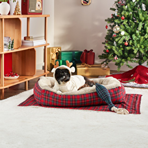 Karaca Home X Pati Caribou Kedi/Köpek Kıyafet Beyaz  (Xl Beden) görseli 4