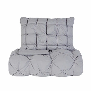 Karaca Home Çift Kişilik Camila Private Comfort Set/Uyku Seti Gri görseli 11