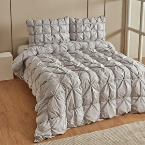 Karaca Home Çift Kişilik Camila Private Comfort Set/Uyku Seti Gri görseli 8