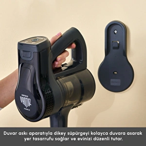 Karaca Vantuz Power Up Dikey Süpürge Black görseli 10