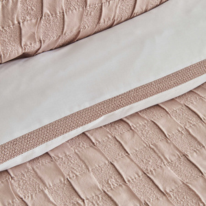 Karaca Home Bride Carina 80 Tel %100 Pamuk 8 Parça Evlilik Paketi Pudra görseli 6