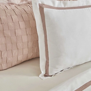 Karaca Home Bride Carina 80 Tel %100 Pamuk 8 Parça Evlilik Paketi Pudra görseli 8