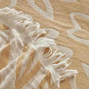 Karaca Home Bouquet Çift Kişilik Müslin Pike Sarı görseli 7