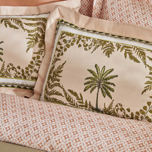 Karaca Home Afzelia Çift Kişilik Percale Nevresim Pike Hediyeli Takım Pudra görseli 5