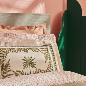 Karaca Home Afzelia Çift Kişilik Percale Nevresim Pike Hediyeli Takım Pudra görseli 6