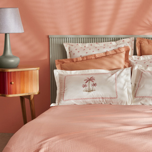 Karaca Home Samira Çift Kişilik Nakışlı Pike Seti Pembe görseli 5
